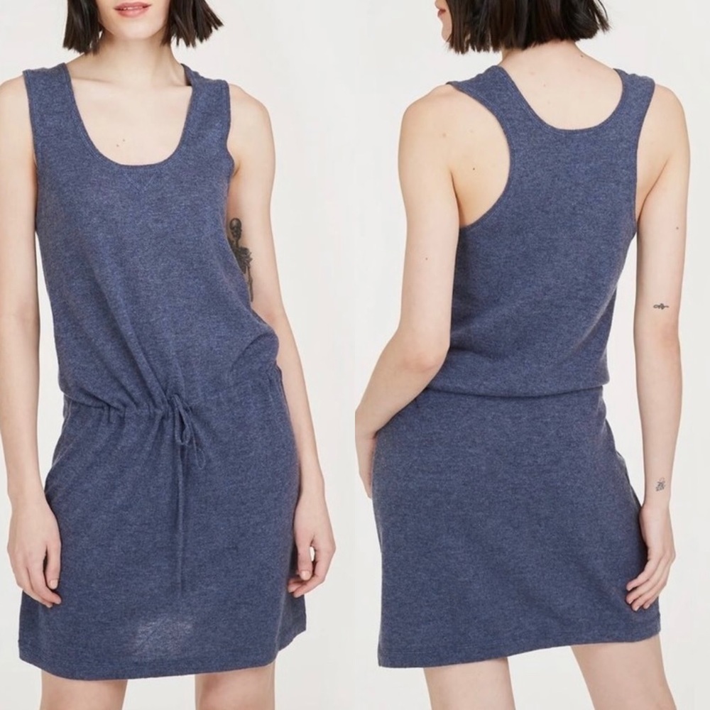 Autumn Cashmere drawstring tank dress